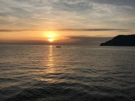 Tramonto a Vernazza